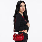 Bolso Pequeño Para Mujer 26sayp Marca Desigual® Rojo Lisa Níquel