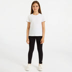 Leggings Casual Para Niña Mod.752 Marca Mayoral® Negro Lisa 18 Años