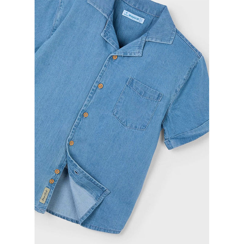 Camisa De Mezclilla Casual Para Niño 3116 Marca Mayoral®