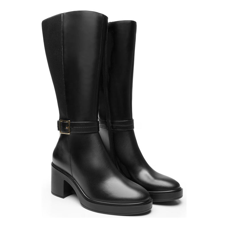 Bota Alta Tacón 7.5cm Para Mujer Mod.130303 Marca Flexi®
