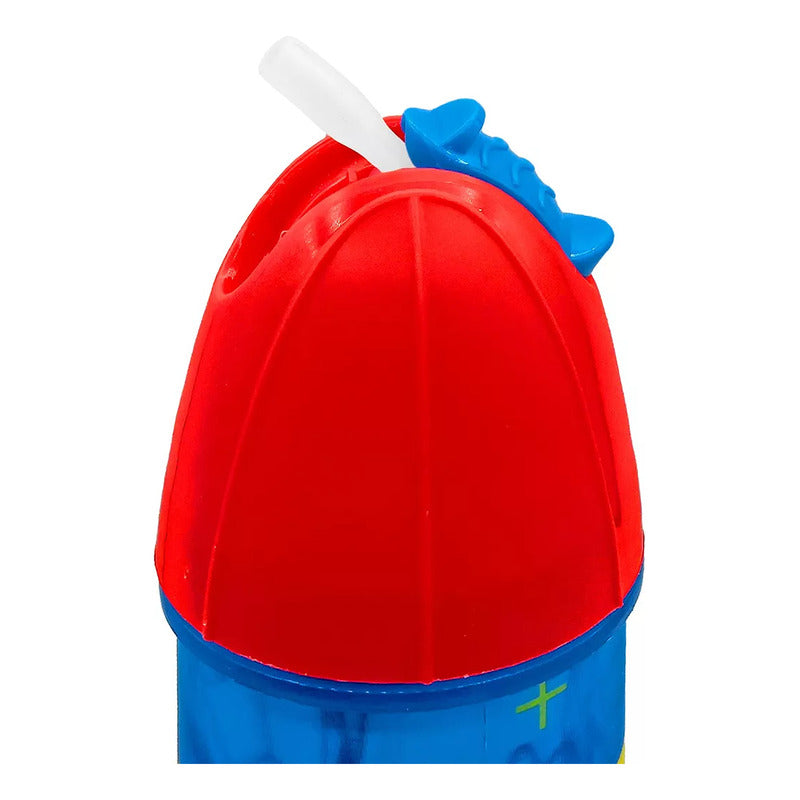 Botella De Agua Con Compartimento Diseño Infantil