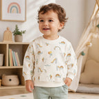 Sudadera Estampada Para Recién Nacido Mod.1487 Mayoral® 6-9 M Beige Cometas Y Globos