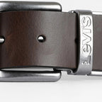 Cinturón Reversible Para Hombre Mod.87518-0063 Marca Levi's® Marron / Negro Lisa 34
