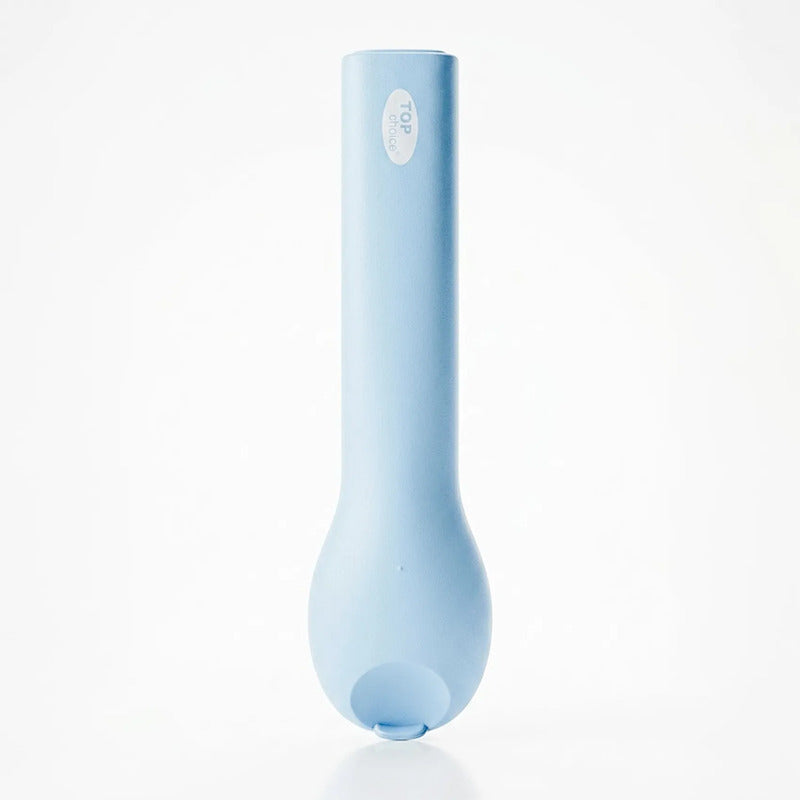 Set Cubiertos Portatil Cuchara+tenedor+cuchillo De Plastico Celeste 1819-24