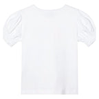 Playera Casual Para Niña Mod.3004 Marca Mayoral® Blanco Frutas 3 Lisa