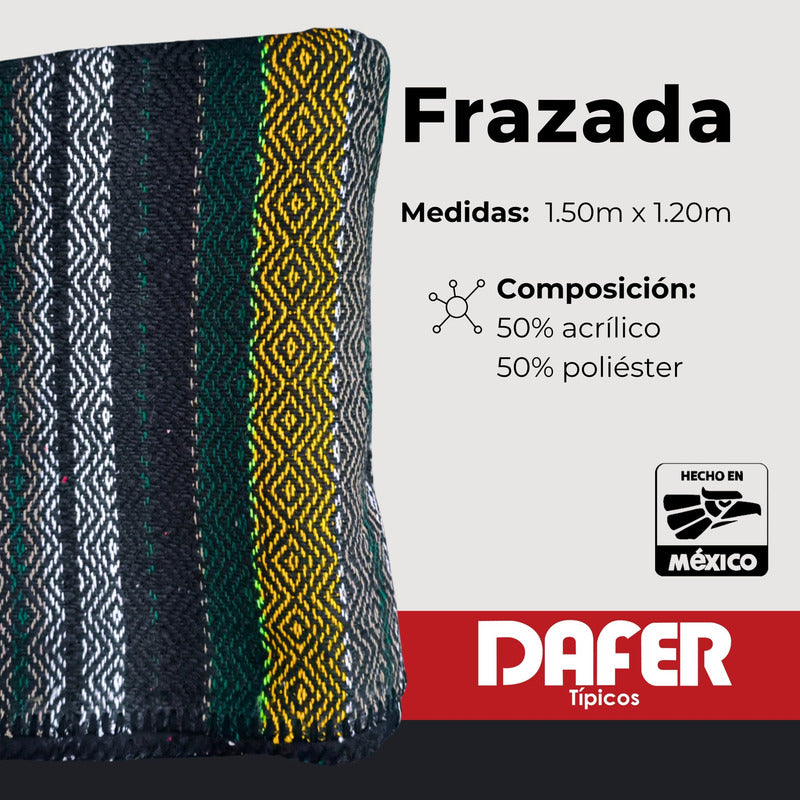 Frazada De Acrilico Afelpada Multiusos 1.20m X 1.50m Mod. Ac