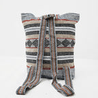 Mochila Artesanal Tejida Tipo Morral Con Bolsillo Frontal 10kg