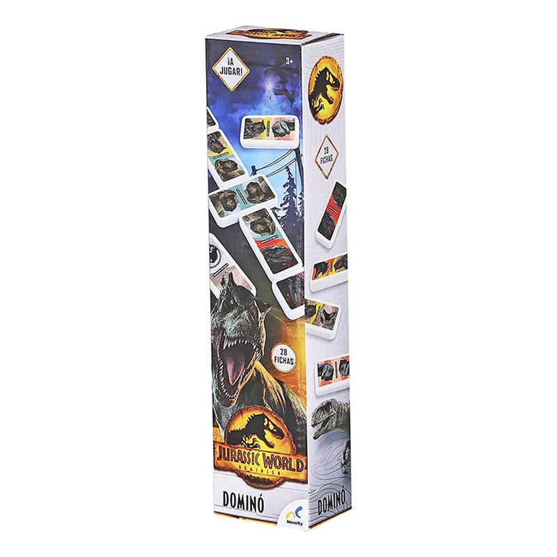 Juego Domino Jurassic World Mod.d-3440 Marca Novelty®