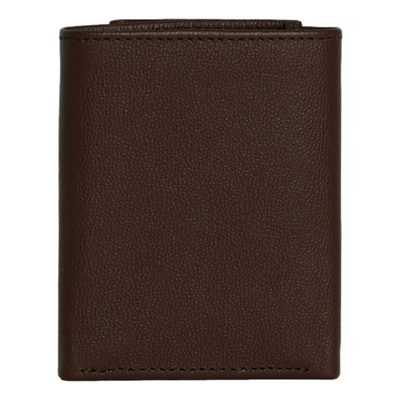 Billetera De Hombre Trifold Wallet 87524-0061 Marca Levi's® Marrón Liso