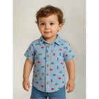 Camisa Casual De Bebé Mod. 317-3002al Marca Losan®