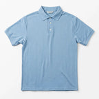 Playera Polo Para Hombre Mod.play01 Marca Truval® Azul Cielo M Lisa