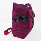 Mochila Artesanal Tejida Tipo Morral Con Bolsillo Frontal 10kg