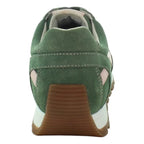 Tenis Casual De Gamuza Para Dama Mod.l1126213 Marca Levís® Verde Gamuza 25.5 Mx