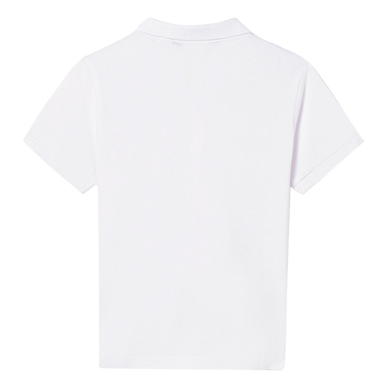 Camisa Polo Casual Para Niño Mod.890 Mayoral® Blanco Lisa 14