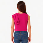 Blusa Corta Holán Para Niña Mod.6034 Marca Mayoral®