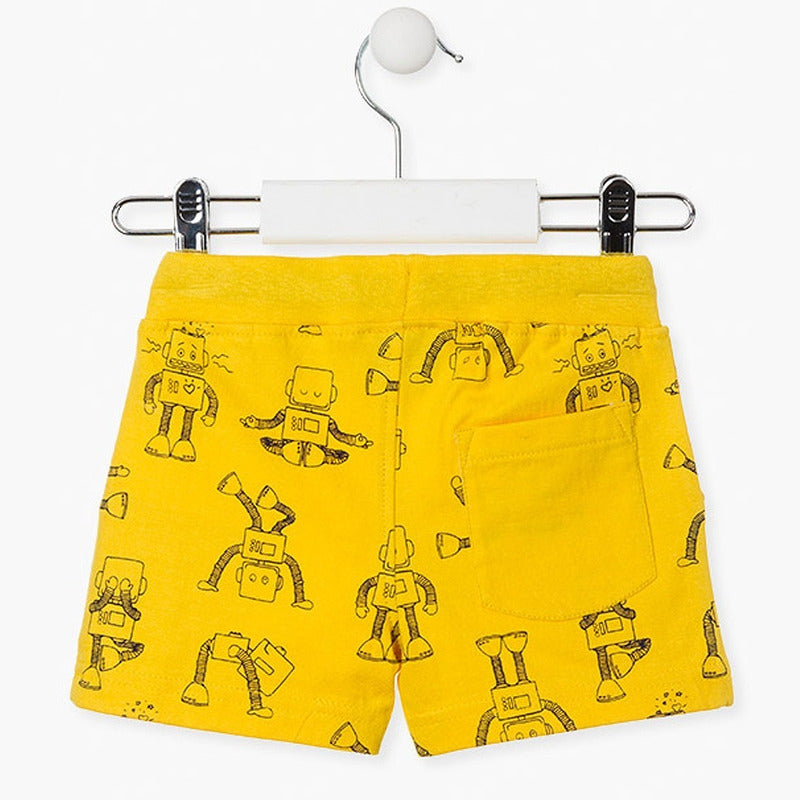 Short De Niño Con Estampado Mod.017-6001al Marca Losan®