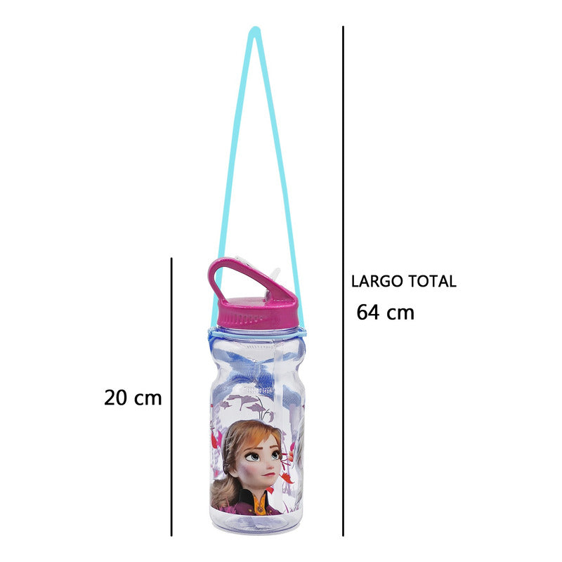 Cantimplora Infantil Botella De Plastico Ligera Mod.1669