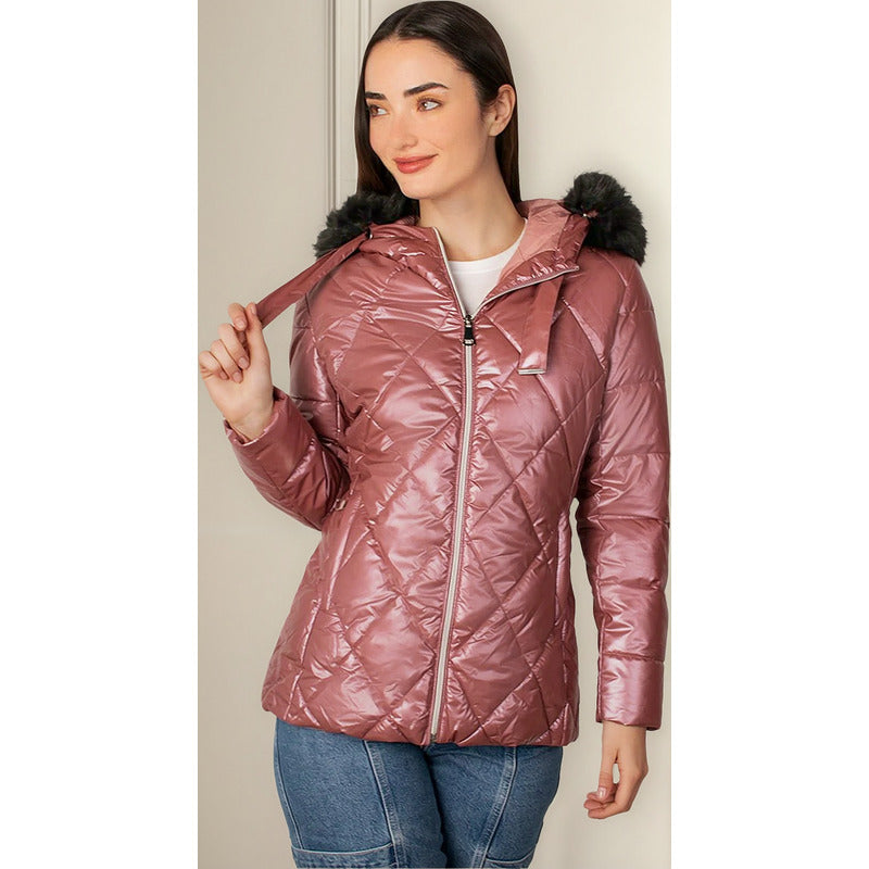 Chamarra Capitonada Para Mujer Dw86-pol7133 Greenlander®