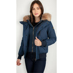 Chamarra  Adventure De Mujer Dw83-pol8897 Greenlander® Azul Petróleo Ch Lisa