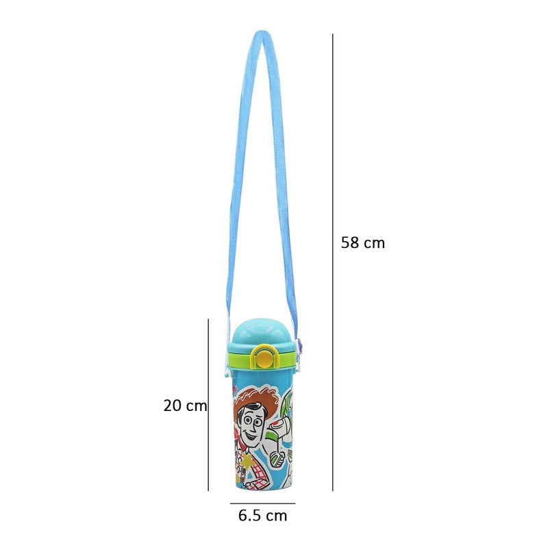 Cantimplora Infantil Botella De Plastico Ligera Mod.1669