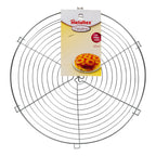 Enfriador De Pasteles Redondo 35cm Mod.20.20.35 Metaltex® Plateado