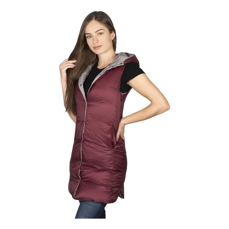 Chaleco Largo De Pluma Para Mujer Dw83-vpol8746 Greenlander®