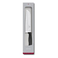 Cuchillo M.santoku Knife 17cm Troquelado Marca Victorinox® Negro