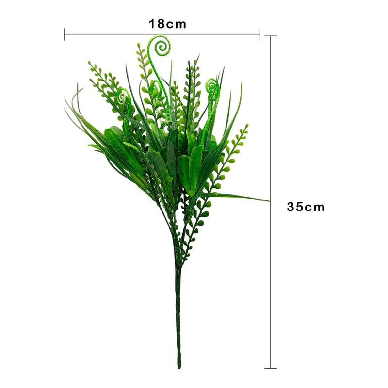 Ramo Follaje Artificial Decoración Para Interior/exterior