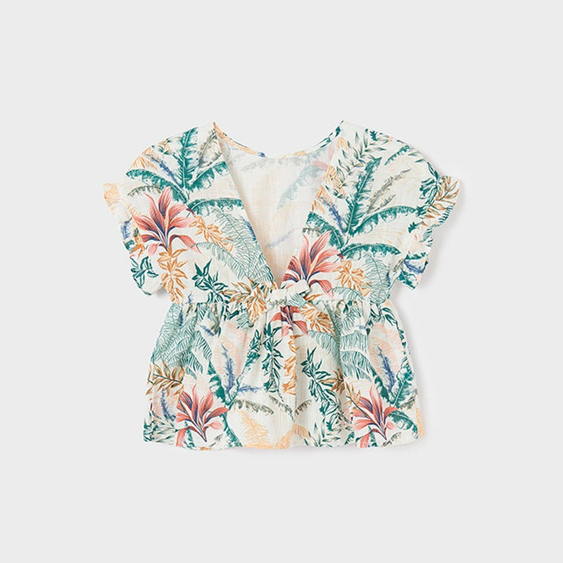 Blusa Estampada De Niña Mod.6131 Marca Mayoral®