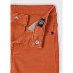 Pantalon Slim Fit Para Niño Mod.4559 Marca Mayoral® Naranja Liso 9 Años