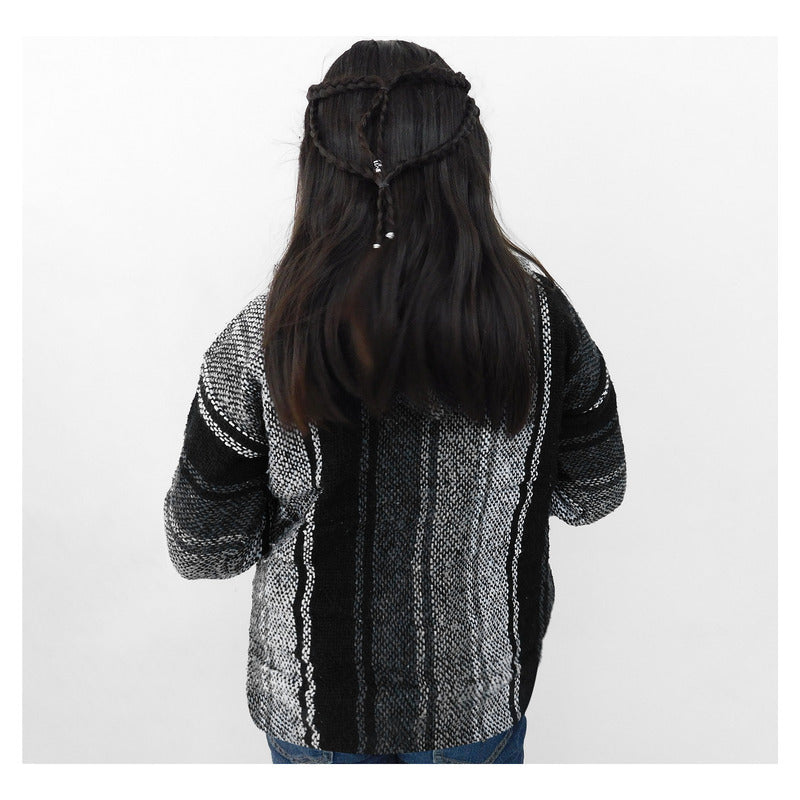 Sudadera Canguro Artesanal De Jerga Infantil