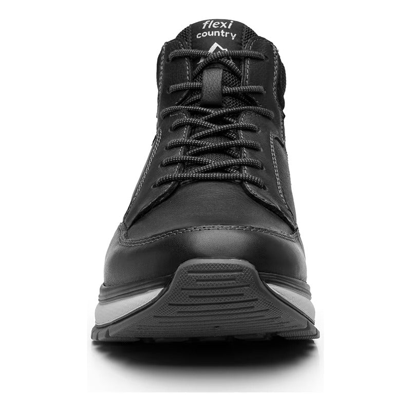 Botas Outdoor De Piel Para Hombre Mod.401016 Marca Flexi®