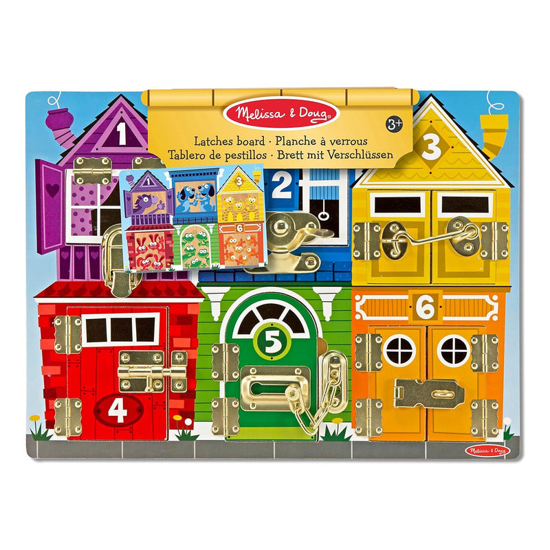 Juego Tablero Con Cerraduras Marca Melissa And Doug®
