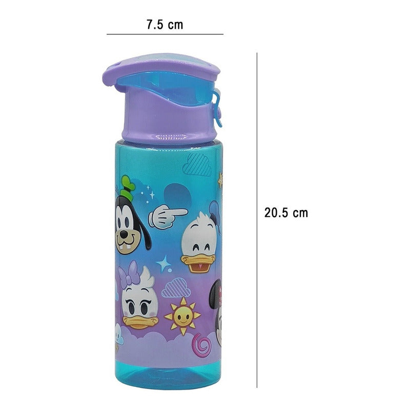 Botella De Agua 500 Ml Para Niños Con Aza