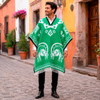 Jorongo Gaban Artesanal Mexicano Colores Herraduras Lima Herraduras Xg