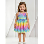 Vestido Casual De Niña Mod. Lkgap0501 Marca Losan®
