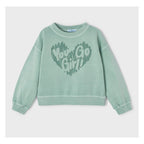 Conjunto Deslavado De Niña Sudadera+pans+short 3841 Mayoral® Jade Lisa 5 Años