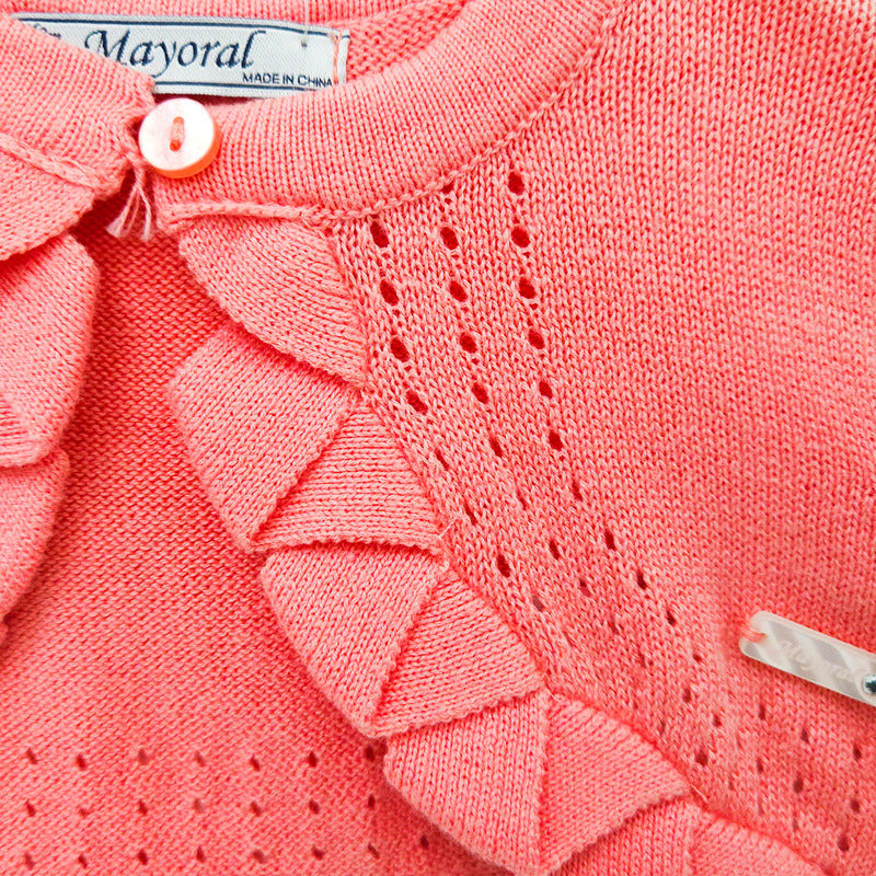 Bolero Torero Manga Larga Para Bebe Marca Mayoral®