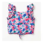 Blusa Ligera Casual Para Niña Mod.3131 Marca Mayoral® Magenta Floreado 2 Años