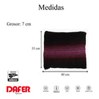 Frazada De Viaje Artesanal Con Almohada Set De Descanso