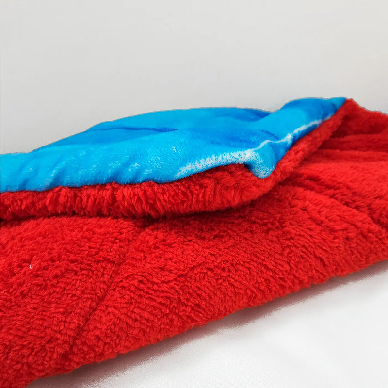 Cobertor Borrega Individual 1.50m X 2.00m Marca Providencia® Los Vengadores 1 Kg Multicolor