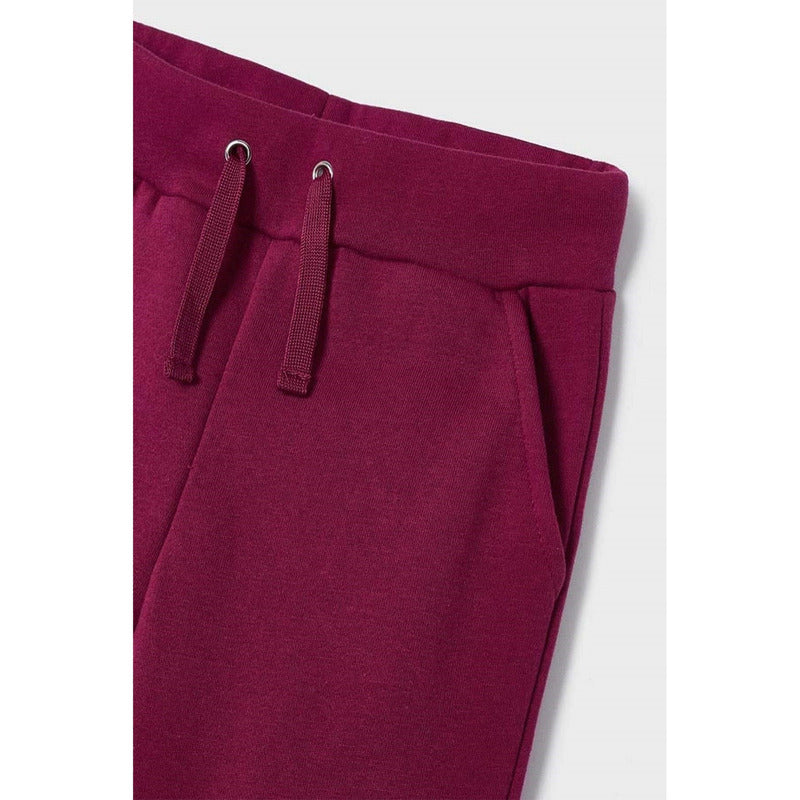 Pants Jogger Para Niña Mod.4507 Grosella Marca Mayoral® Grosella Liso 2 Años