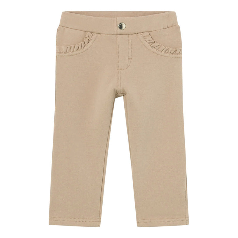 Pantalón Legging Para Niña Mod.560 Marca Mayoral® Topo Liso 12 Meses