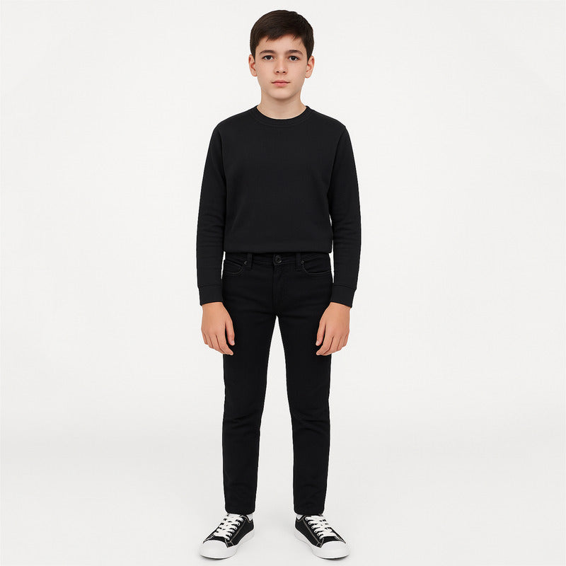 Pantalón Entallado Para Niño Mod.7531 Mara Mayoral® Negro Liso 18