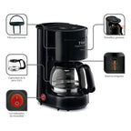 Cafetera De Filtro 4 Tazas Mod. Cm3218mx Marca T-fal® Negro