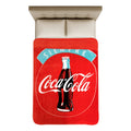 Cobertor Ligero Super Suave Matrimonial Diseños Providencia® Coca Cola 850 G Multicolor