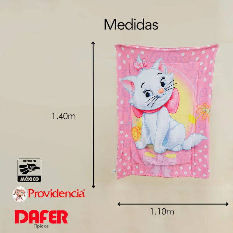 Cobertor Edredón Cunero Para Bebé 1.10mx1.40m Providencia® Diseño De La Tela Marie Rosa