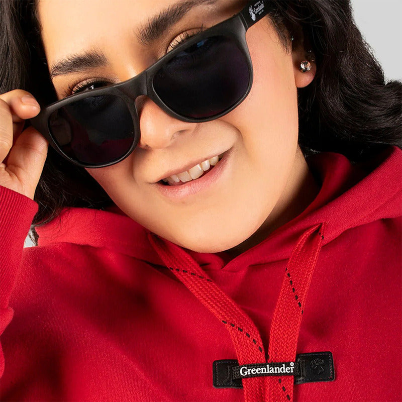 Sudadera Unisex Básica Plus Size Nw86-sud8643xl Greenlander® 2x Rojo Lisa
