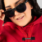 Sudadera Unisex Básica Plus Size Nw86-sud8643xl Greenlander® 1x Rojo Lisa