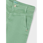 Pantalón Ancho Para Niña Mod. 3555 Marca Mayoral® Menta Liso 7 Años